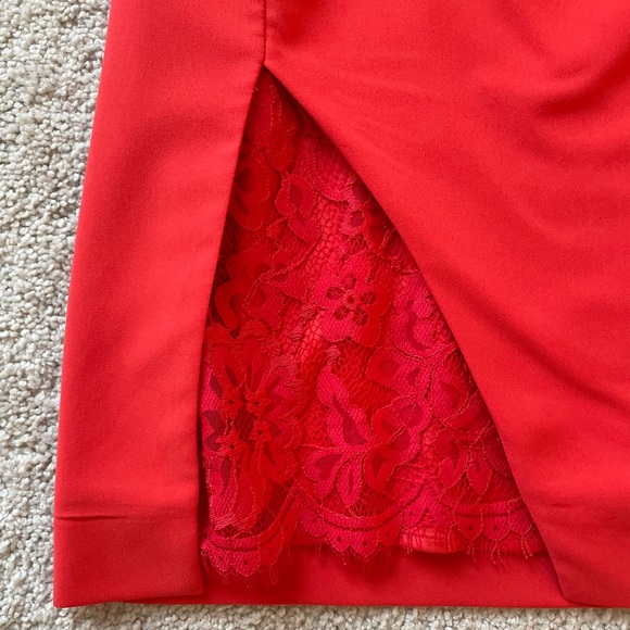 Bebe Red Tight Dress - Size: 0 - Picture 2 of 10